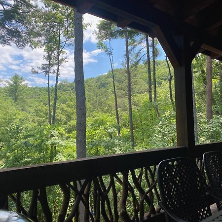 The Cozy Lazy Laurel With Year-Round Mountain Views, Hot Tub, Fire Pit Villa Cherry Log Bagian luar foto